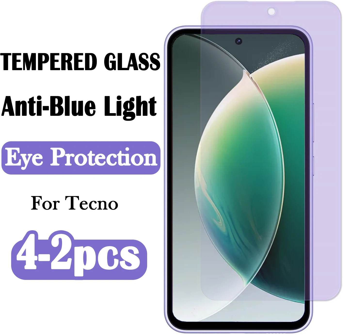 2-4 Pcs HD Anti-blue Light Tempered Glass For Tecno Camon 30 20 19 Pro Neo 18T 18P Screen Protector for Camon 30 20 18 Premier
2-4 Pcs HD Anti-blue Light Tempered Glass For Tecno Camon 30 20 19 Pro Neo 18T 18P Screen Protector for Camon 30 20 18 Premier