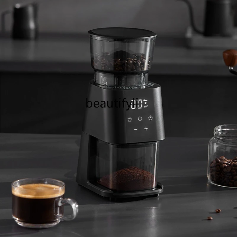 Electric Coffee Bean Grinder Fully Automatic Household Commercial Italian Style Quantitative Bean Grinder
Electric Coffee Bean Grinder Fully Automatic Household Commercial Italian Style Quantitative Bean Grinder