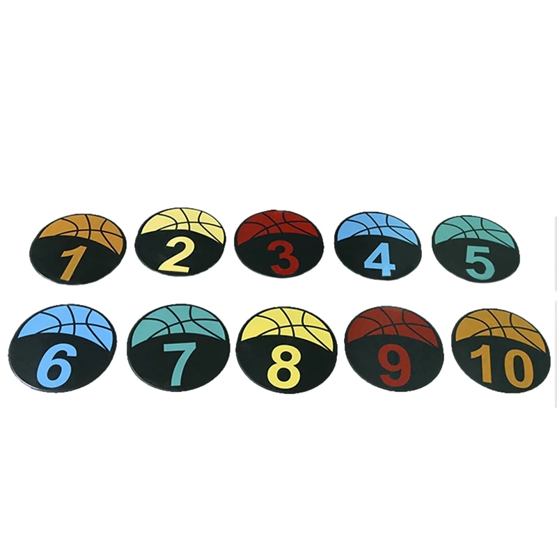 10Pcs Professional Football Training Discs Signs Discs Markers Flat 1-10 Digital Disc For Outdoor Football Training
10Pcs Professional Football Training Discs Signs Discs Markers Flat 1-10 Digital Disc For Outdoor Football Training