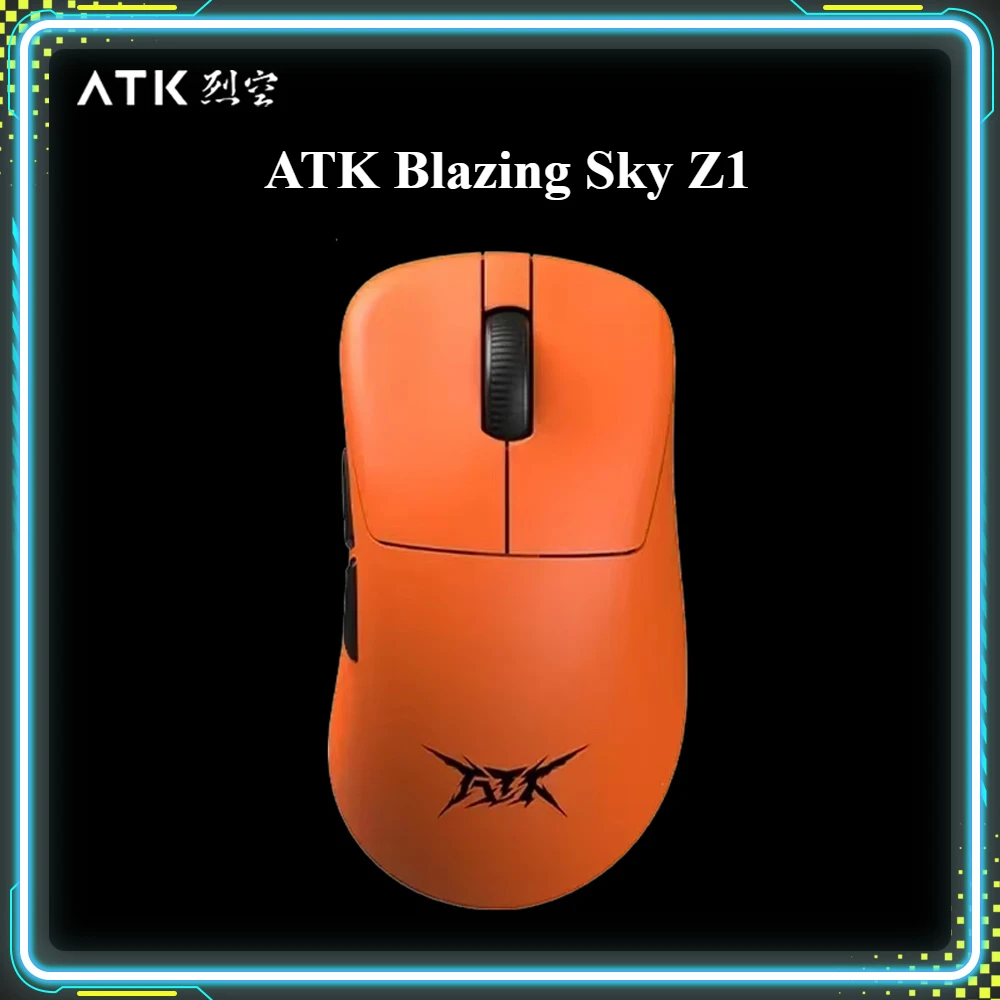 ATK Blazing Sky Z1 Gaming Mouse Paw3950 Lightweight Low Delay Wireless Dual Mode Customized Mice PC E-Sports Accessories Gifts
ATK Blazing Sky Z1 Gaming Mouse Paw3950 Lightweight Low Delay Wireless Dual Mode Customized Mice PC E-Sports Accessories Gifts