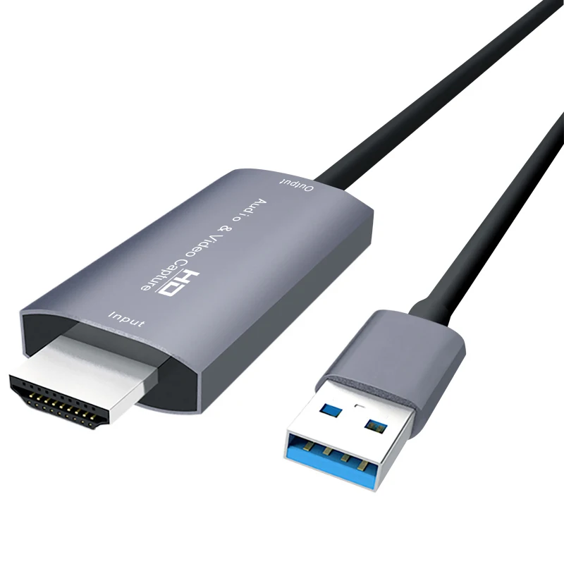 4K Video USB 2.0 3.0 HDMI-compatible Capture Card Video Grabber Box for PS4 PS3 Laptop PC Phone Game Video Record Live Streaming
4K Video USB 2.0 3.0 HDMI-compatible Capture Card Video Grabber Box for PS4 PS3 Laptop PC Phone Game Video Record Live Streaming