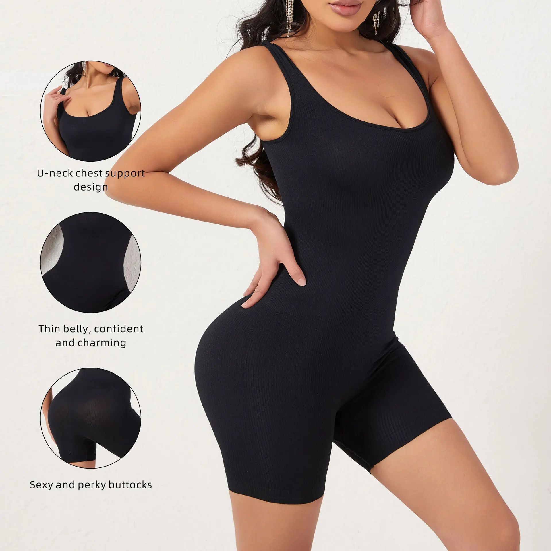 Body Shaping Jumpsuit For Women With Chest Support, U-Back And Jumpsuit, Tight Waist Cinching Bodysuit, Hip Lifting Underwear
Body Shaping Jumpsuit For Women With Chest Support, U-Back And Jumpsuit, Tight Waist Cinching Bodysuit, Hip Lifting Underwear