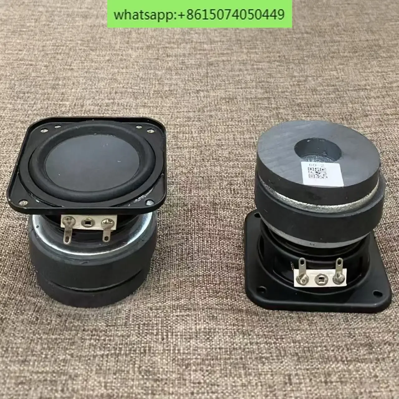5 pcs 2.25 inch 60MM full range speaker dual magnet long stroke rubber edge vocal super toxic bluetooth speaker
5 pcs 2.25 inch 60MM full range speaker dual magnet long stroke rubber edge vocal super toxic bluetooth speaker