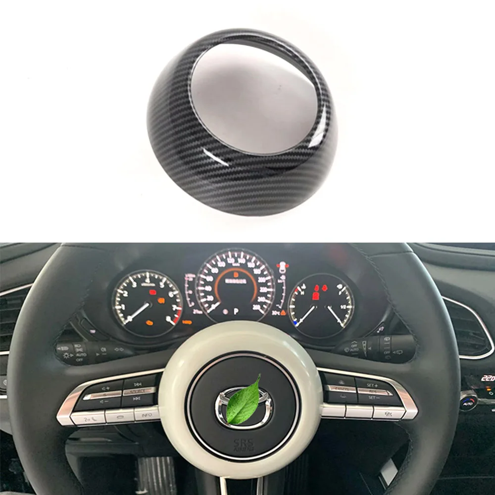 ABS Car Steering Wheel Center Decoration Ring Trim For Mazda CX30 CX-30 2020 Interior Styling Accessory
ABS Car Steering Wheel Center Decoration Ring Trim For Mazda CX30 CX-30 2020 Interior Styling Accessory
