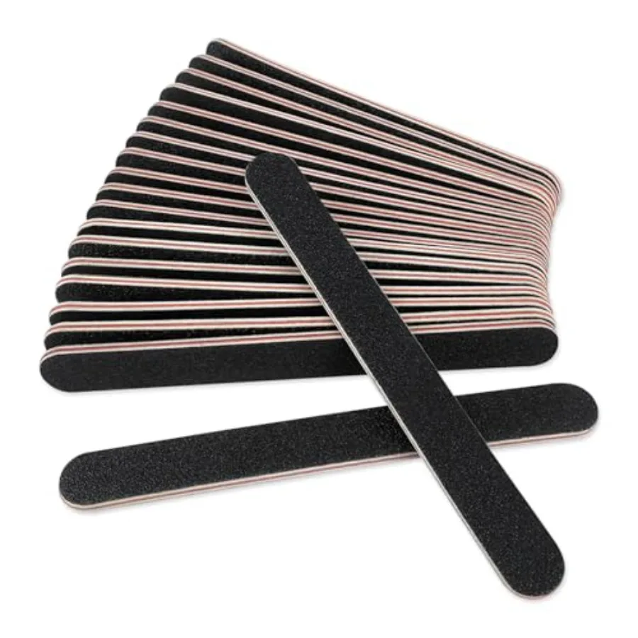 20 Pack 100/180 Grit Nail Files, Black Professional Reusable Emery Boards Nail File, Manicure Tool Suitable for Both Acrylic an
20 Pack 100/180 Grit Nail Files, Black Professional Reusable Emery Boards Nail File, Manicure Tool Suitable for Both Acrylic an