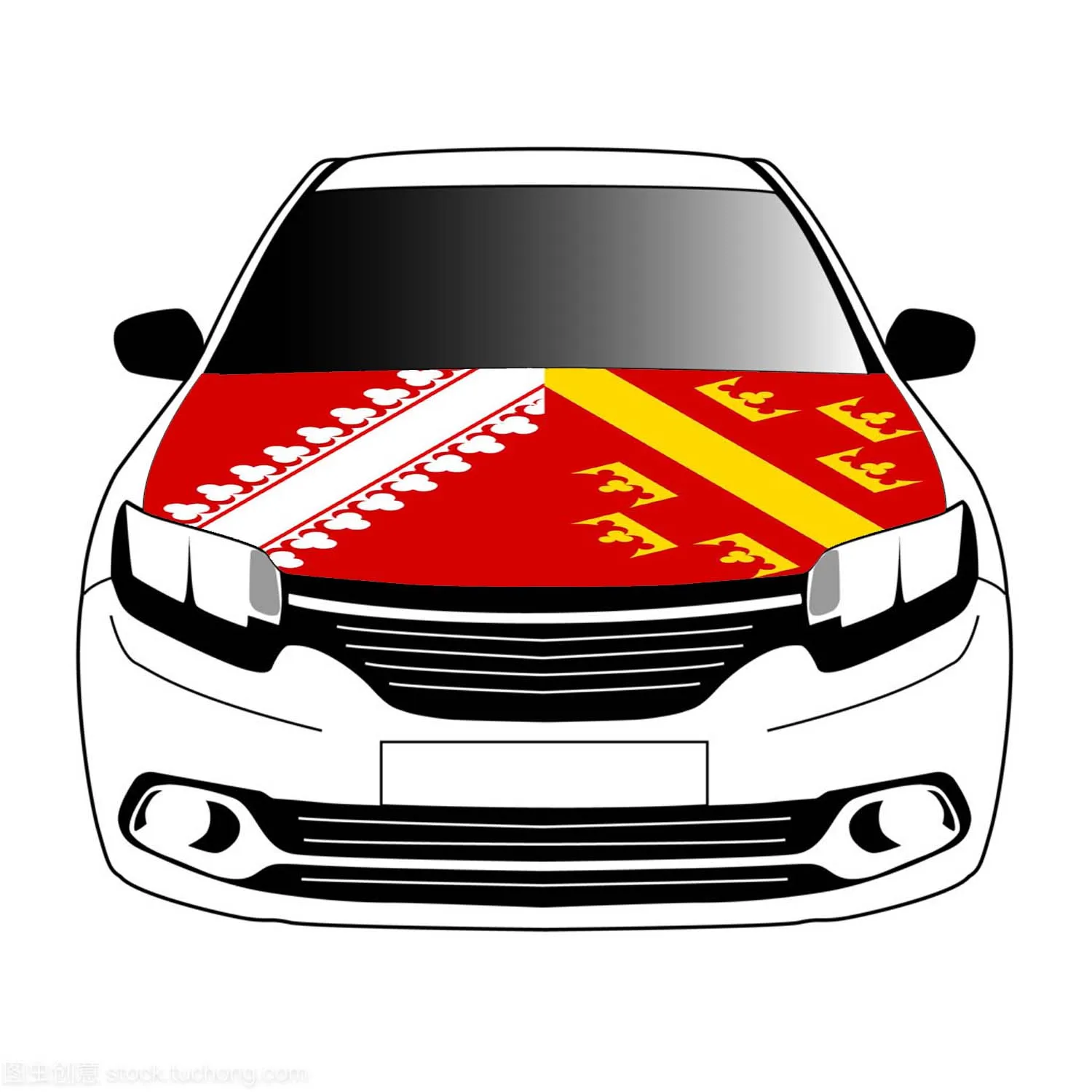 Alsace flag car Hood cover 3.3x5ft/5x7ft 100% polyester banner Digital Printing Activities festivals and car use
Alsace flag car Hood cover 3.3x5ft/5x7ft 100% polyester banner Digital Printing Activities festivals and car use