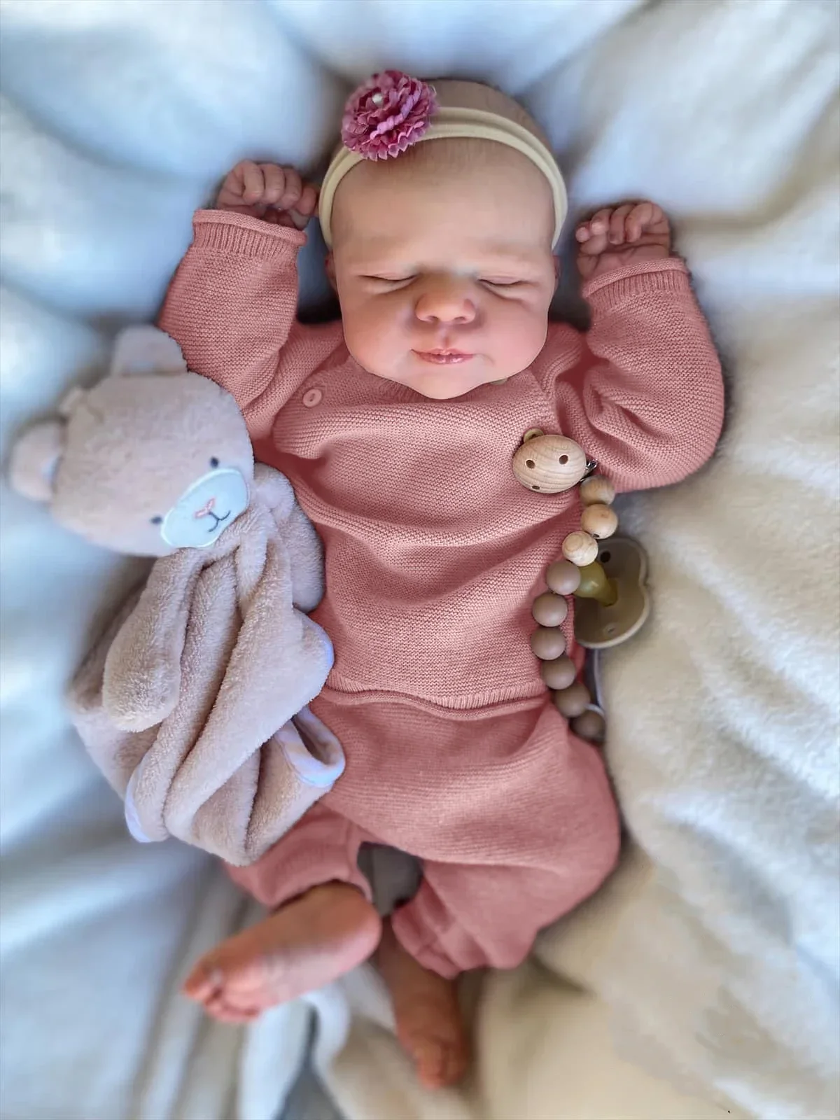 19inch pascale Soft Body Newborn Baby Reborn Doll Lifelike Soft Touch Cuddly Baby Multiple Layers Painting 3D Skin
19inch pascale Soft Body Newborn Baby Reborn Doll Lifelike Soft Touch Cuddly Baby Multiple Layers Painting 3D Skin