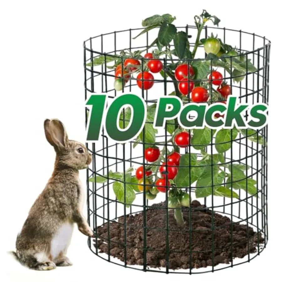 Alphatool 10 Packs Plant Protectors from Animals - 30pcs 17''L*12''H Easy to Bend Chicken Wire Nets Plant Cages Covers for Rabb
Alphatool 10 Packs Plant Protectors from Animals - 30pcs 17''L*12''H Easy to Bend Chicken Wire Nets Plant Cages Covers for Rabb