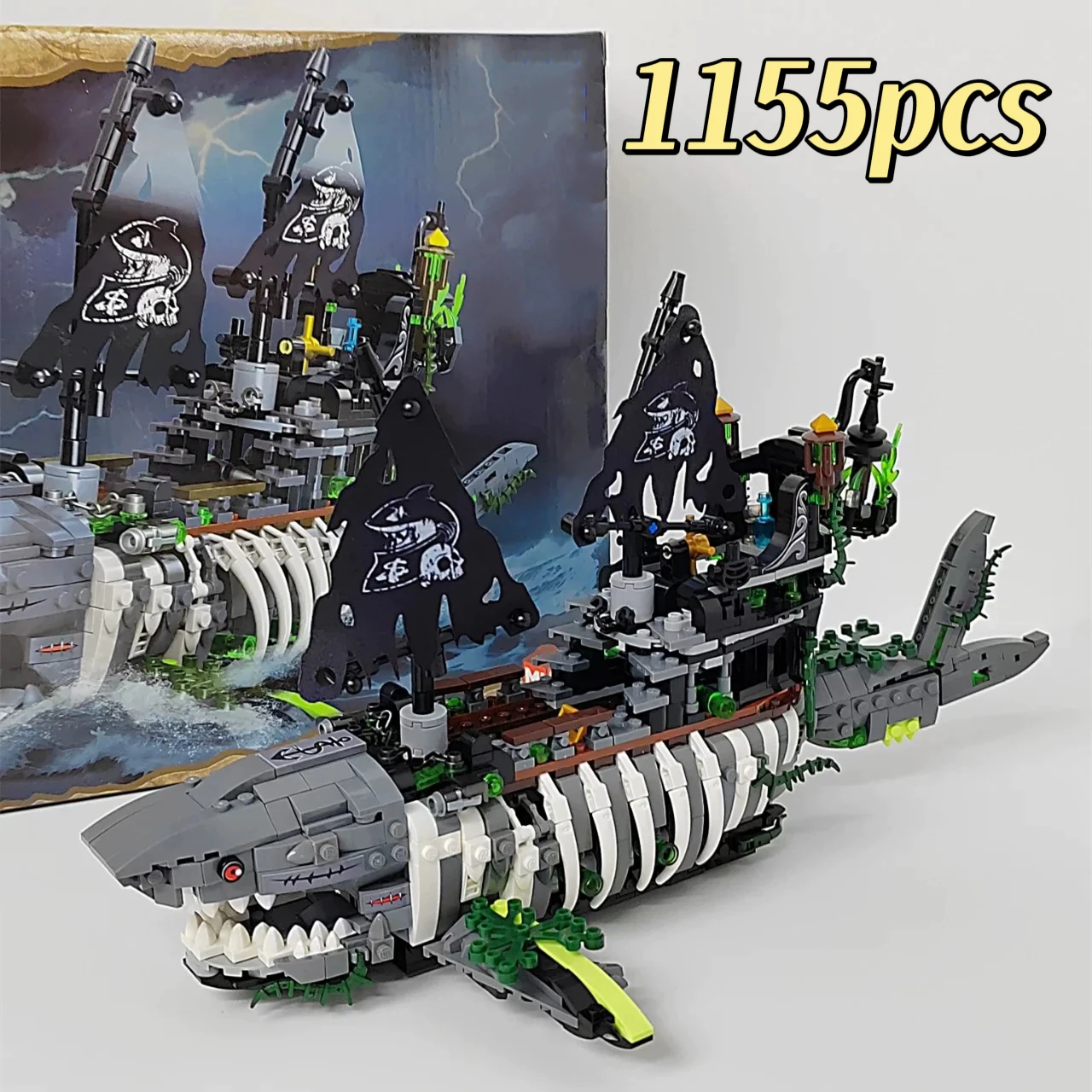 2025 Самые продаваемые строительные блоки в виде лодки с акулой, декоративное украшение, подходящее для мальчиков и девочек, прекрасный подарок на день рождения 
2025 Самые продаваемые строительные блоки в виде лодки с акулой, декоративное украшение, подходящее для мальчиков и девочек, прекрасный подарок на день рождения