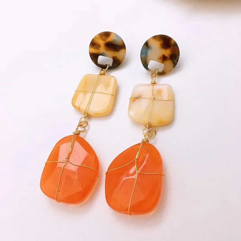 New Geometric Acrylic Long Tassel Earrings for Women Wedding Colores Resin Female Brinco Earrings Jewelry Gifts
New Geometric Acrylic Long Tassel Earrings for Women Wedding Colores Resin Female Brinco Earrings Jewelry Gifts