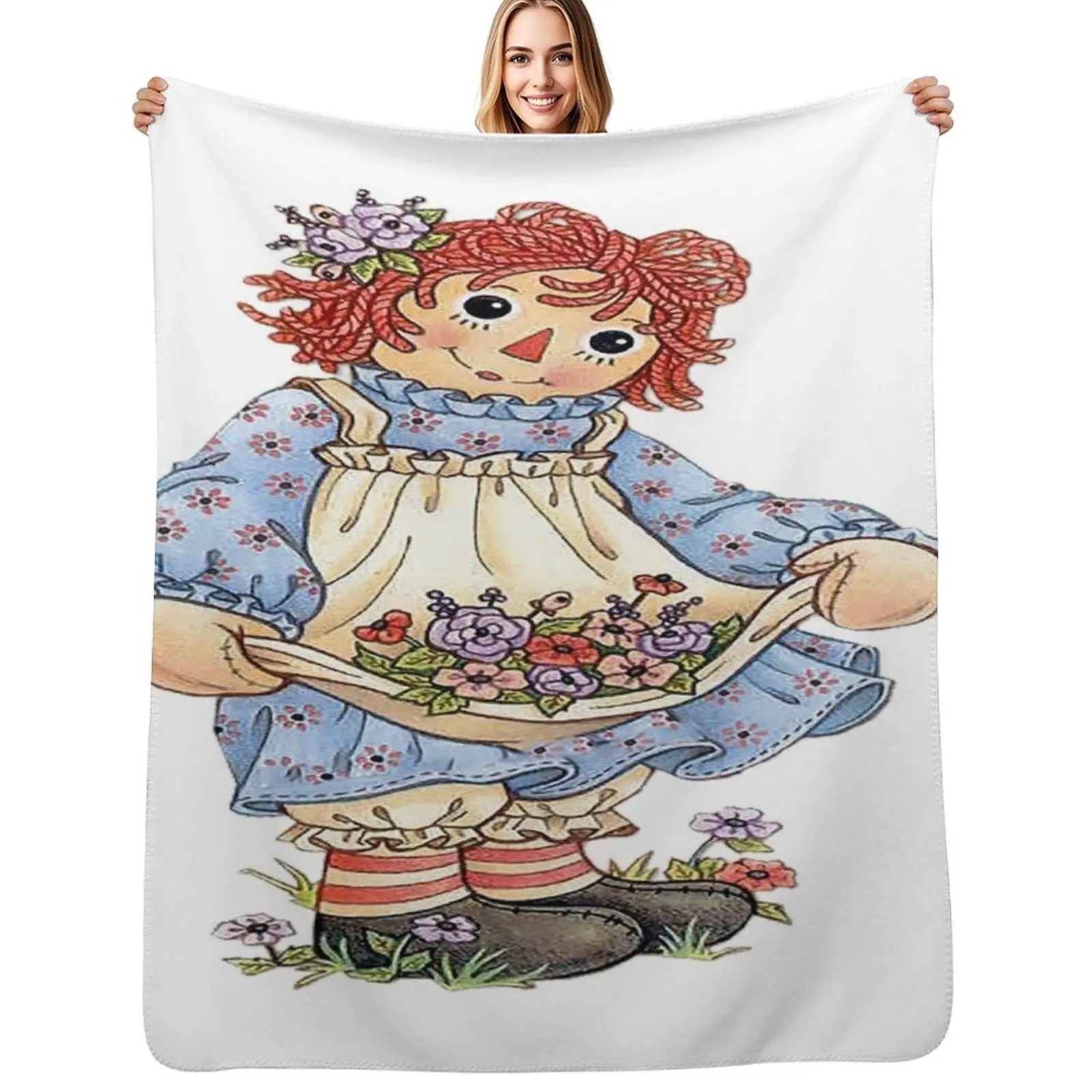 Raggedy Ann And Raggedy Andy Throw Blanket Long Lasting Soft Plush Blanket for Daily Use
Raggedy Ann And Raggedy Andy Throw Blanket Long Lasting Soft Plush Blanket for Daily Use