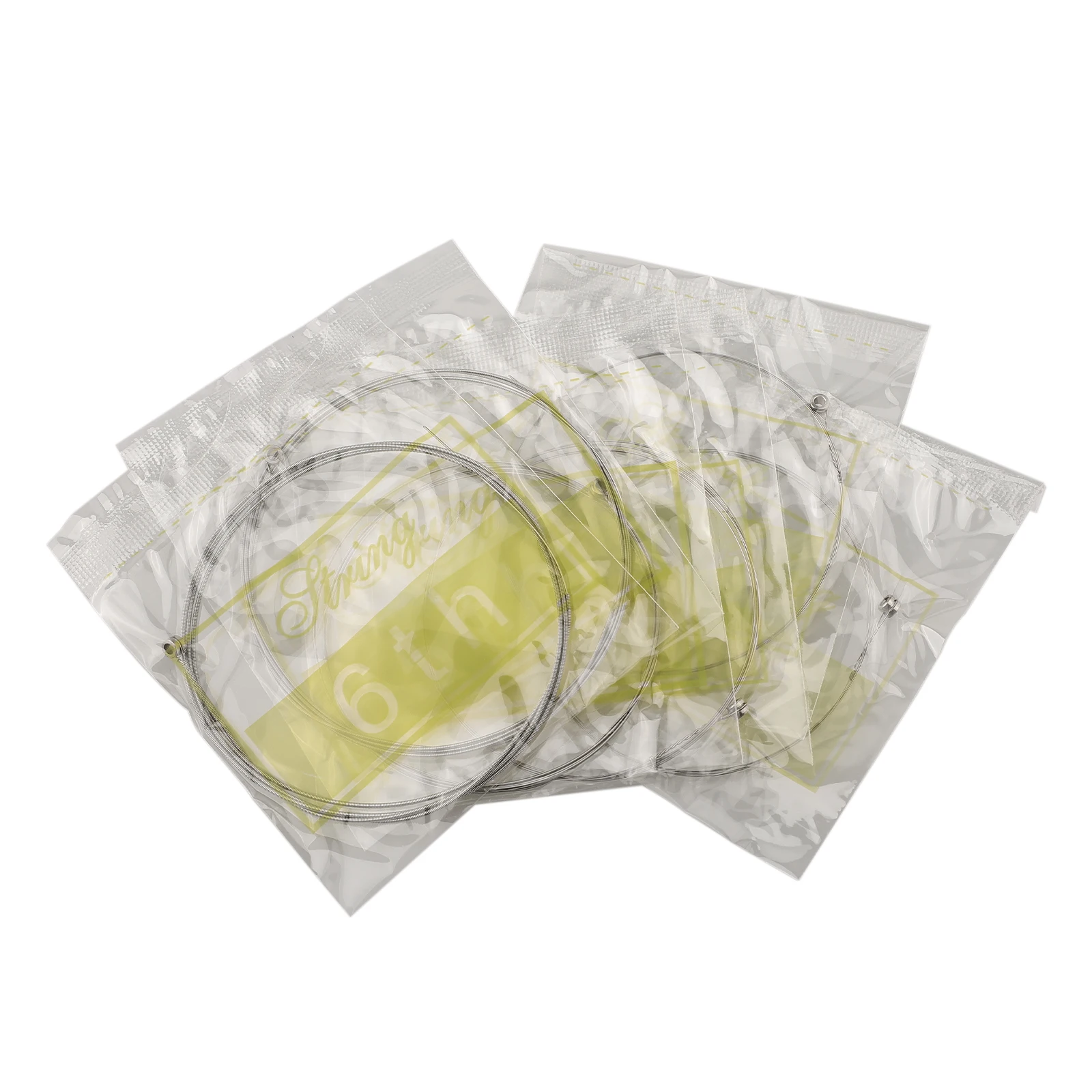 High Performance Electric Guitar Strings 6 PCS Nickel Alloy for Smooth Transitions and Environmental Stability
