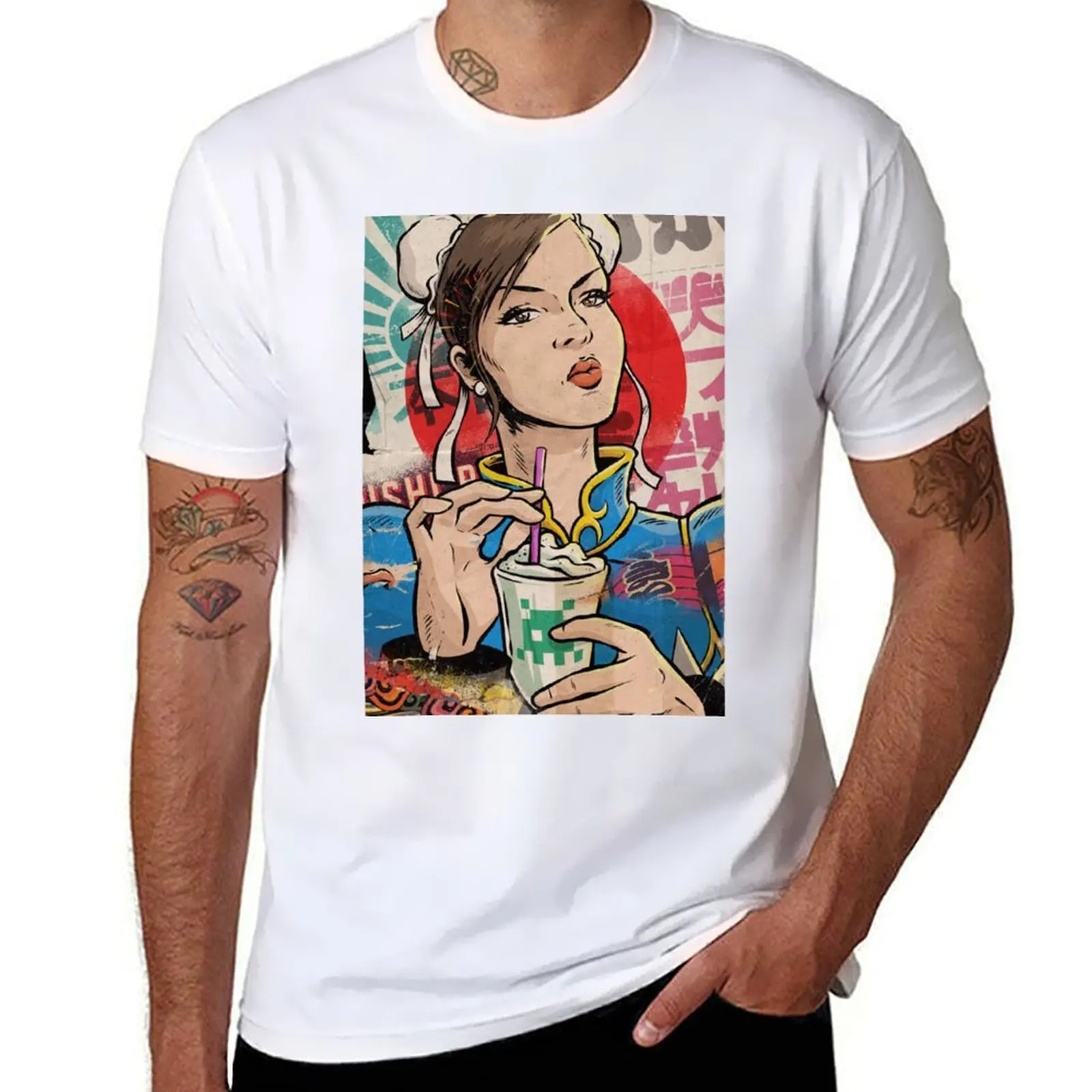 Chun li T-Shirt t shirt man luxury t shirt man designer T-Shirt
Chun li T-Shirt t shirt man luxury t shirt man designer T-Shirt