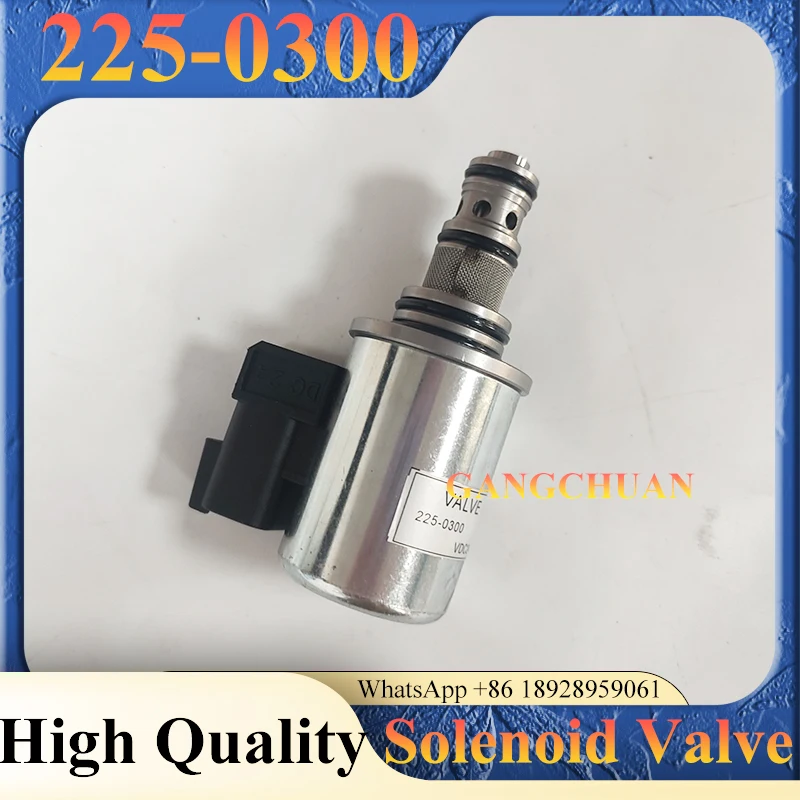 Электромагнитный клапан 24 В 225-0300 2250300 195-9700 1959700 для деталей строительной техники 924G 928G 930H 950H 972H 963D
Электромагнитный клапан 24 В 225-0300 2250300 195-9700 1959700 для деталей строительной техники 924G 928G 930H 950H 972H 963D