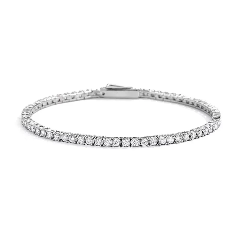 2-4mm D Color Moissanite Tennis Bracelet 925 Sterling Silver Bling Mosan Diamond Link Chain Bracelets Bangle Hiphop Rock Jewelry
2-4mm D Color Moissanite Tennis Bracelet 925 Sterling Silver Bling Mosan Diamond Link Chain Bracelets Bangle Hiphop Rock Jewelry