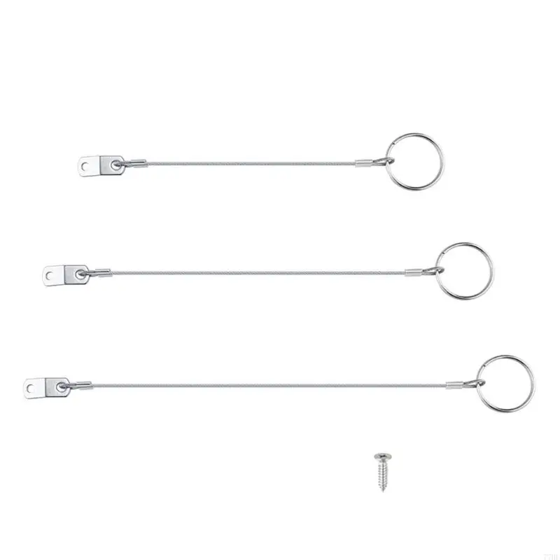 77HF Stainless Safety Tether Wire Quick Release Pin Lanyard Safety Wire for Marine
77HF Stainless Safety Tether Wire Quick Release Pin Lanyard Safety Wire for Marine
