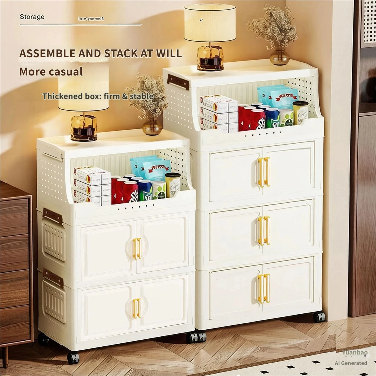 Closet Organizer Folding Locker Folding Storage Cabinet Multilayer Multi-scene Storage
Closet Organizer Folding Locker Folding Storage Cabinet Multilayer Multi-scene Storage