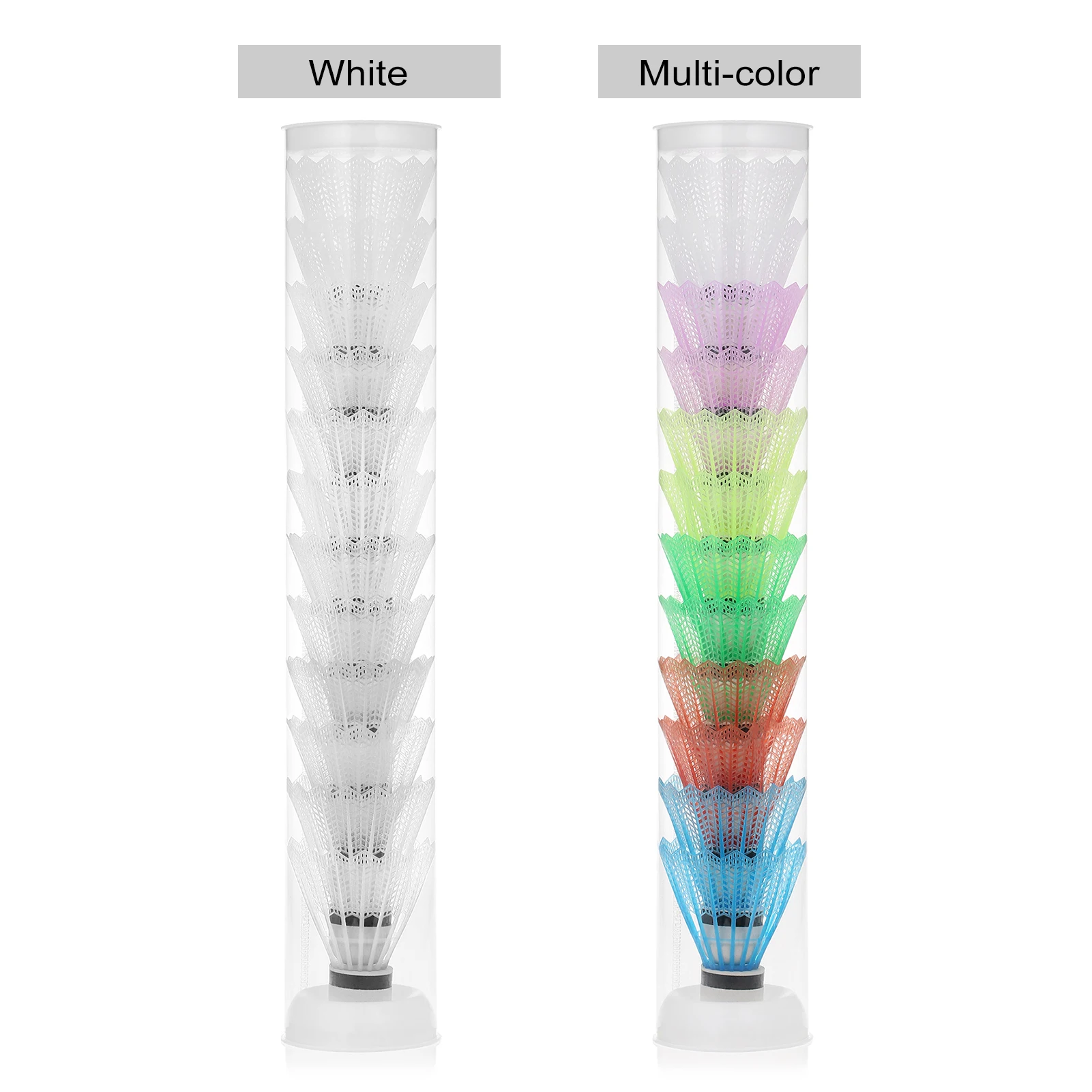 12 шт. нейлоновых воланов для бадминтона, пластиковые воланы для бадминтона, для занятий спортом в помещении и на улице, ветроустойчивые воланы
12 шт. нейлоновых воланов для бадминтона, пластиковые воланы для бадминтона, для занятий спортом в помещении и на улице, ветроустойчивые воланы