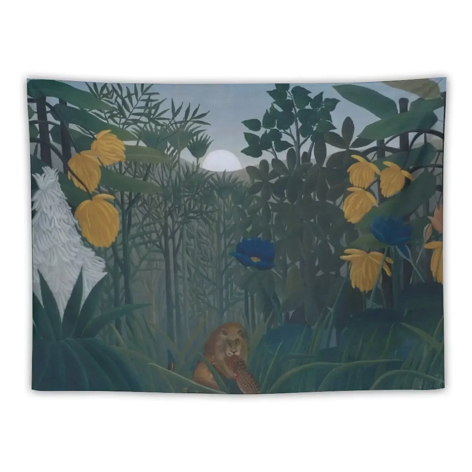 Henri Rousseau. The Repast of the Lion, 1907. Tapestry Bedroom Decor Home Decor Aesthetic Tapestry
Henri Rousseau. The Repast of the Lion, 1907. Tapestry Bedroom Decor Home Decor Aesthetic Tapestry