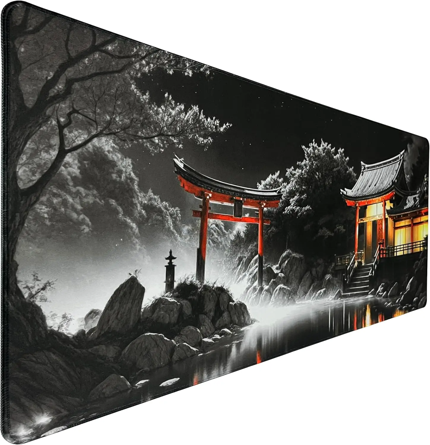 Очень большой настольный коврик, нескользящая резиновая основа, края с защитой от потерь, водостойкий, коврик для мыши для игрового и офисного использования (Zen) 
Очень большой настольный коврик, нескользящая резиновая основа, края с защитой от потерь, водостойкий, коврик для мыши для игрового и офисного использования (Zen)