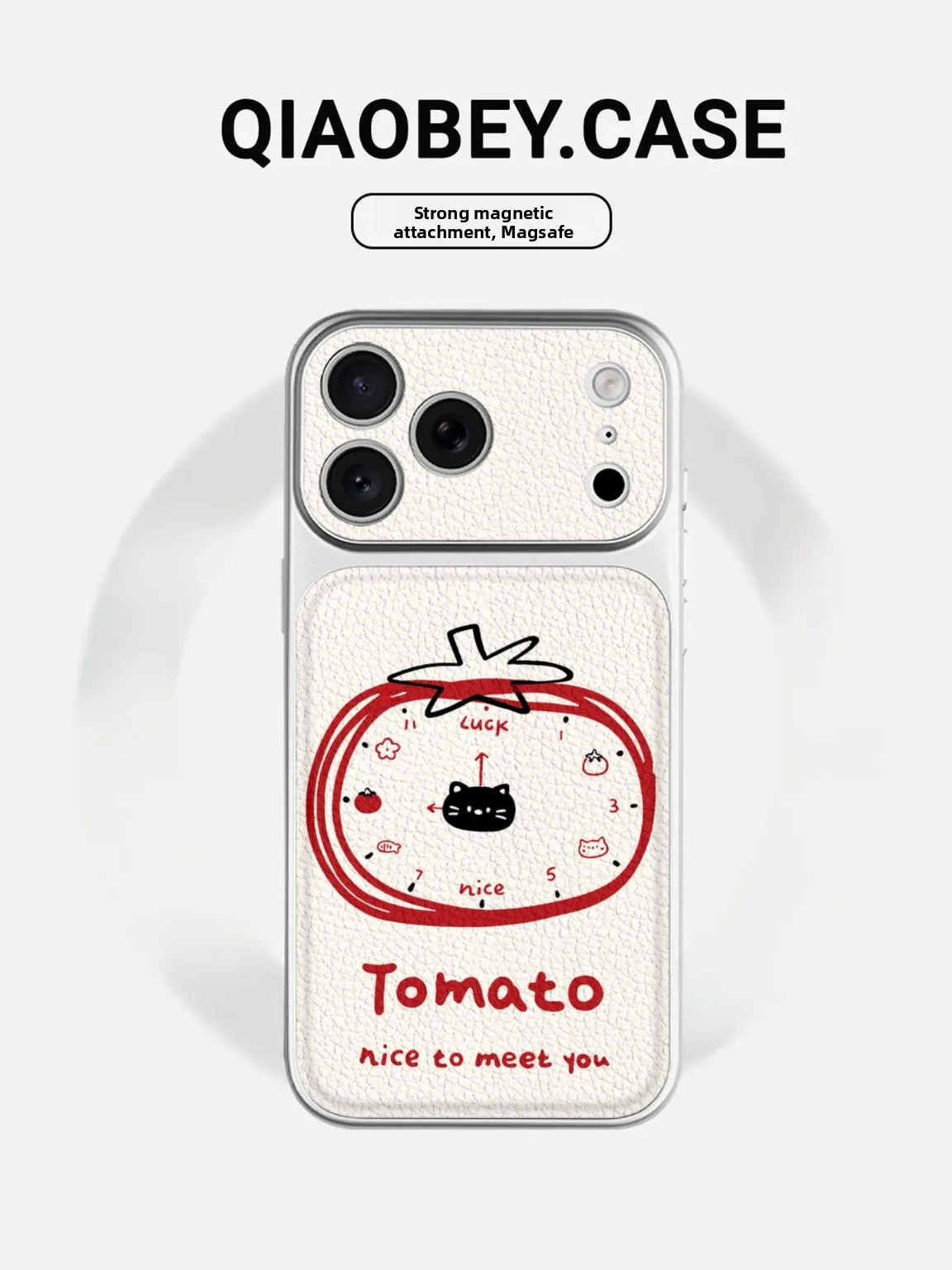 Tomato Black Phone Case for iPhone 17 Full Lens Protection Cute Cartoon Design Shockproof Female Style Instant Change
Tomato Black Phone Case for iPhone 17 Full Lens Protection Cute Cartoon Design Shockproof Female Style Instant Change