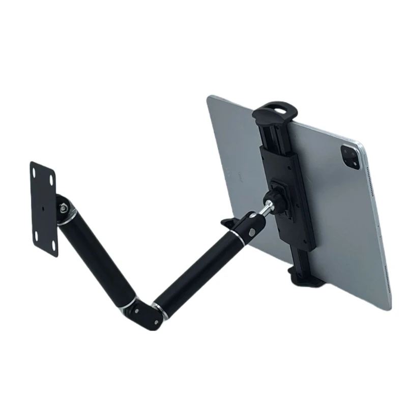 Flexible Wall Mounted Tablet Support, Aluminum Alloy Structure for Wide Ranges of Tablets from 4 to 13 Inches 601B
Flexible Wall Mounted Tablet Support, Aluminum Alloy Structure for Wide Ranges of Tablets from 4 to 13 Inches 601B
