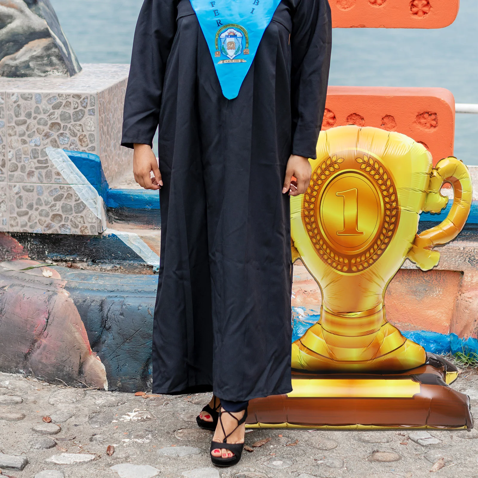 Trophy Balloon Gold Aluminum Film Champion Design for Graduation Sports Games Birthday Party Decorative Events Layout Props
Trophy Balloon Gold Aluminum Film Champion Design for Graduation Sports Games Birthday Party Decorative Events Layout Props