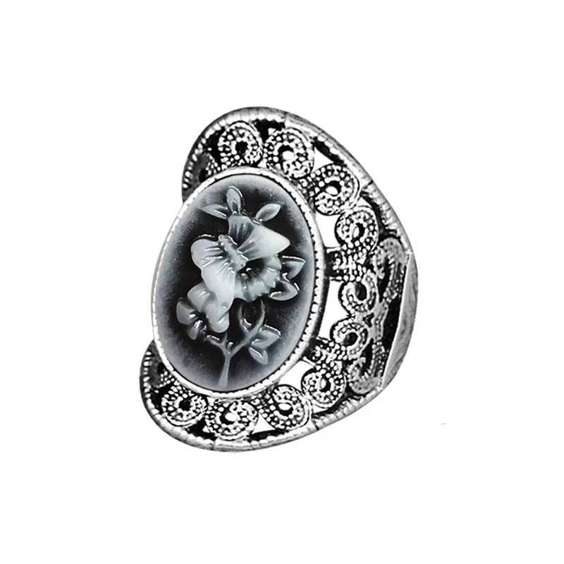 Vintage Gray Butterfly Plant Cameo Rings For Women Antique Silver Plated Fashion Flower Animal Cameo Ring
Vintage Gray Butterfly Plant Cameo Rings For Women Antique Silver Plated Fashion Flower Animal Cameo Ring