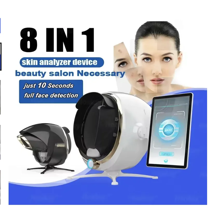 High-quality skin analyzer facial skin scanner portable camera facial analysis testing machine
High-quality skin analyzer facial skin scanner portable camera facial analysis testing machine