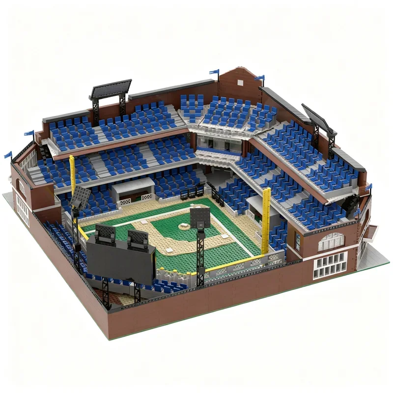 7313PCS MOC City Street View Modular Baseball Stadium Minifigure Model Custom Building Blocks Architecture DIY Assembly Gift Set
7313PCS MOC City Street View Modular Baseball Stadium Minifigure Model Custom Building Blocks Architecture DIY Assembly Gift Set