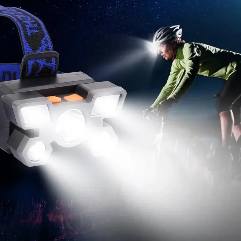 5LED Bright Headlamp Rechargeable Waterproof Adjustable 4Modes Lightweight for Outdoor Camping Running Hiking Led headlamps
5LED Bright Headlamp Rechargeable Waterproof Adjustable 4Modes Lightweight for Outdoor Camping Running Hiking Led headlamps