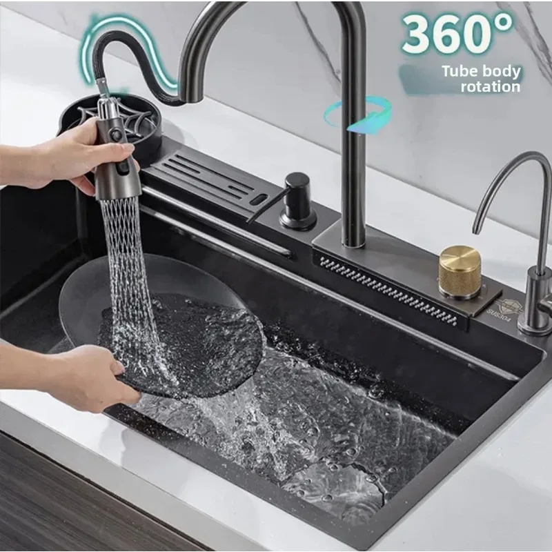 Honeycomb Sink Deep Basin Kitchen Sink 304 Stainless Steel Big Bowl Washing Produce Warewash System StandardSize Kitchen Sink
Honeycomb Sink Deep Basin Kitchen Sink 304 Stainless Steel Big Bowl Washing Produce Warewash System StandardSize Kitchen Sink