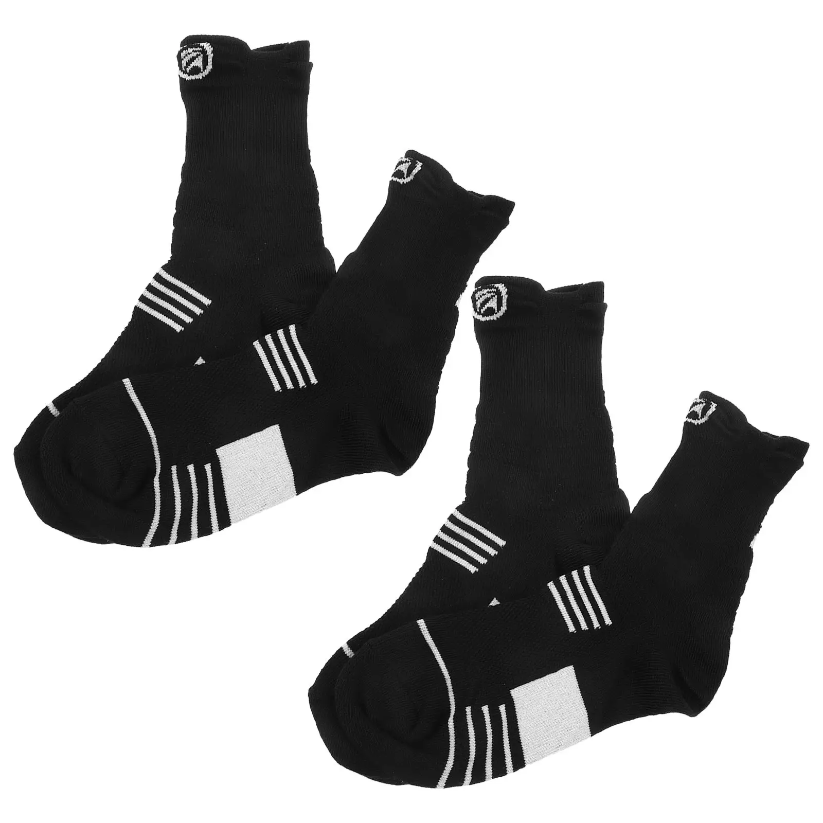 2 Pairs Men's Athletic Sports Socks Basketball Soccer Black Mid Calf Thermal Breathable Moisture Wicking Cotton
2 Pairs Men's Athletic Sports Socks Basketball Soccer Black Mid Calf Thermal Breathable Moisture Wicking Cotton