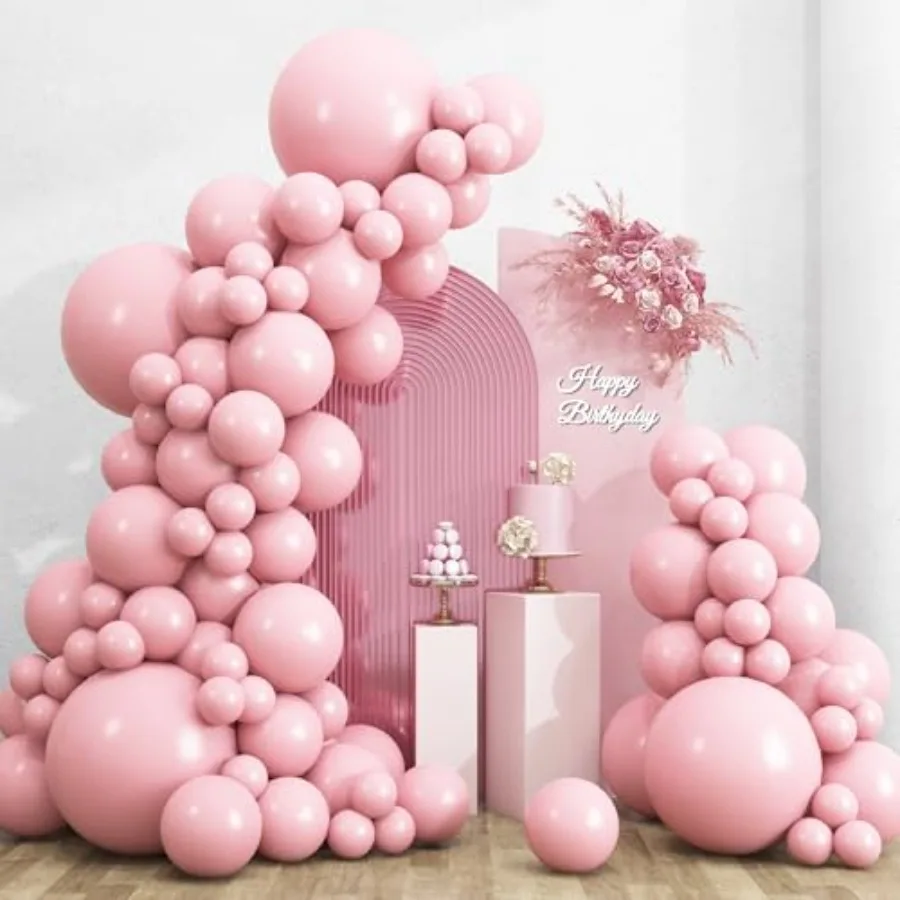 135pcs Balloons Different Sizes 18 12 10 5 Inch for Garland Arch, Light Latex Balloon for Wedding Birthday Party Shower Gender
135pcs Balloons Different Sizes 18 12 10 5 Inch for Garland Arch, Light Latex Balloon for Wedding Birthday Party Shower Gender