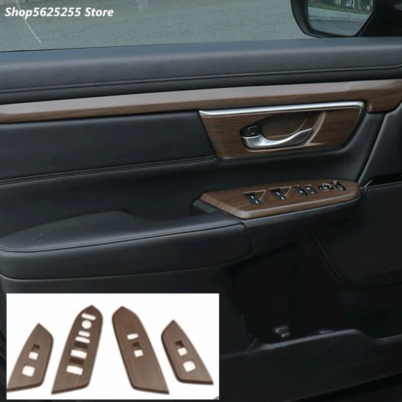Car Window Glass Lift Control Panel Cover For Honda CRV CR-V 2017 2018 2019 2020 2021 Interior Peach Wood Decoration Accessories
Car Window Glass Lift Control Panel Cover For Honda CRV CR-V 2017 2018 2019 2020 2021 Interior Peach Wood Decoration Accessories