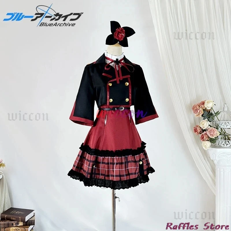 Blue Archive Asagi Mutsuki Cosplay Costume For Women Adult Jk Uniform Red Skirt Blouse Headwear Halloween Party Carnival Suit
Blue Archive Asagi Mutsuki Cosplay Costume For Women Adult Jk Uniform Red Skirt Blouse Headwear Halloween Party Carnival Suit