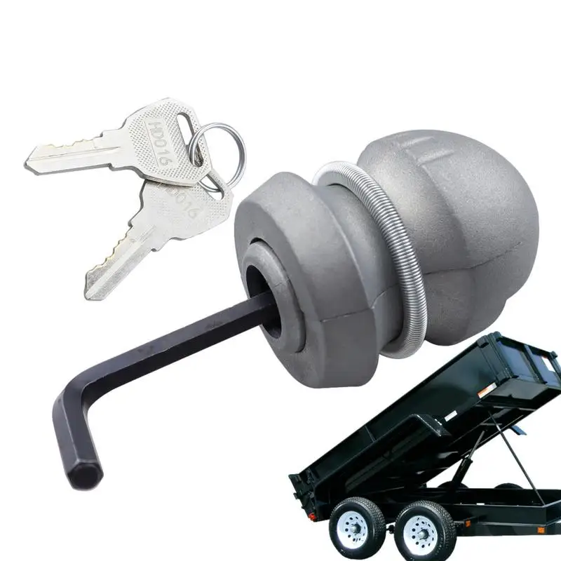 Ball Hitch Lock Anti-Theft Hitch Connector Coupling Device Multi-Purpose Zinc Alloy Anti-Theft Storage Security Accessories For
Ball Hitch Lock Anti-Theft Hitch Connector Coupling Device Multi-Purpose Zinc Alloy Anti-Theft Storage Security Accessories For