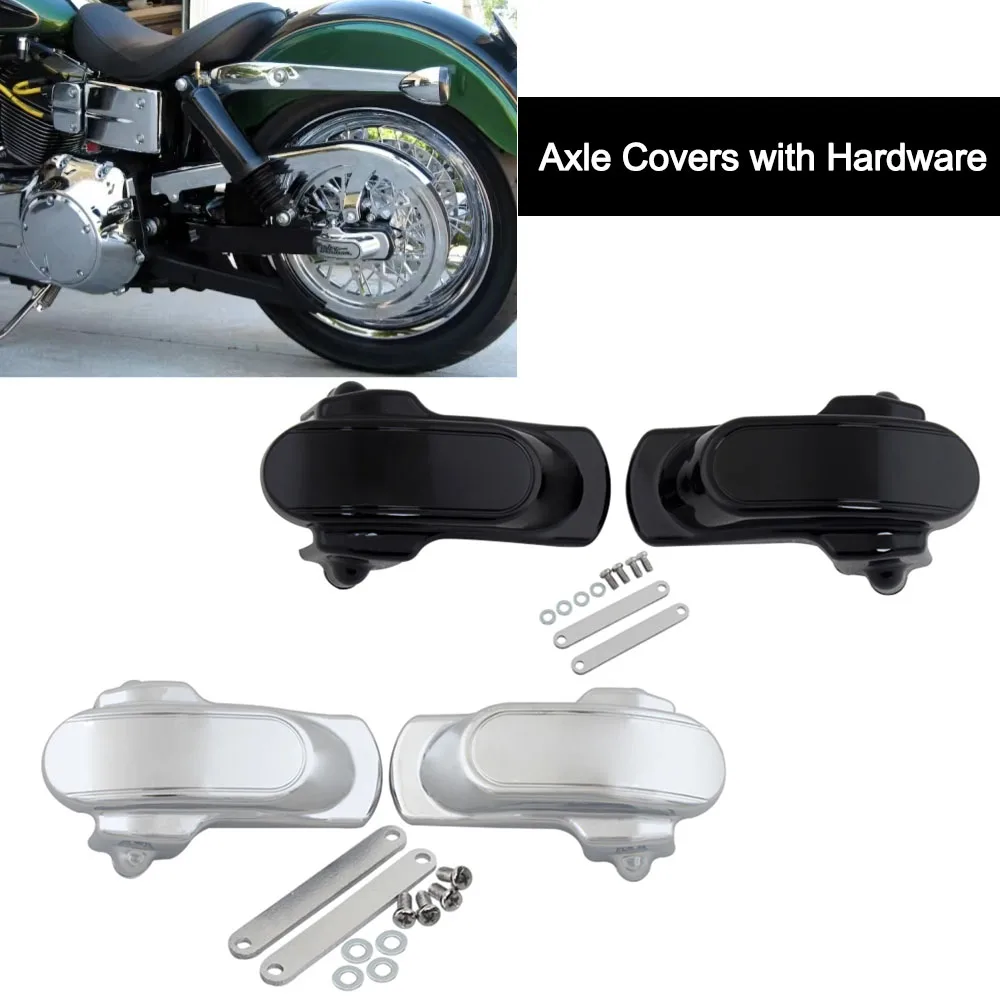 Motorcycle Accessories 1Pair Axle Covers with Hardware Chrome/Black ABS Plastic For Harley-Davidson FXDWGI Dyna Wide Glide 2006
Motorcycle Accessories 1Pair Axle Covers with Hardware Chrome/Black ABS Plastic For Harley-Davidson FXDWGI Dyna Wide Glide 2006