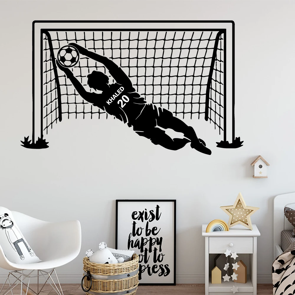 1 pc 10 style football lover or soccer customize name Wall Stickers Decorative Sticker For Kids Rooms gym Decoration
1 pc 10 style football lover or soccer customize name Wall Stickers Decorative Sticker For Kids Rooms gym Decoration