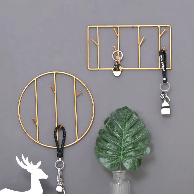 Gold Iron Art Key Holder Wall Nordic Coat Hangers Home Decoration wall Hook For Keys Creative Hat Hanger Bathroom Accessories
Gold Iron Art Key Holder Wall Nordic Coat Hangers Home Decoration wall Hook For Keys Creative Hat Hanger Bathroom Accessories