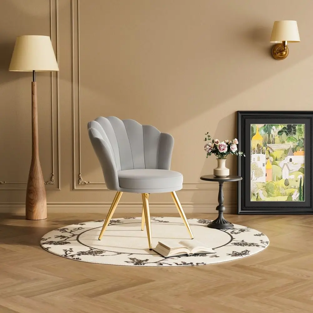 Velvet Accent Chair With Gold Metal Legs, Vanity Chair For Makeup Room, Upholstered Guest Chair For Living Room, Side Chair For
Velvet Accent Chair With Gold Metal Legs, Vanity Chair For Makeup Room, Upholstered Guest Chair For Living Room, Side Chair For