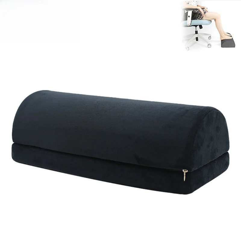 1pc Half Moon Bolster Pillow For Legs Knees Lower Back And Head Elastic Non-Slip Memory Foam Cushion Office Home Travel
1pc Half Moon Bolster Pillow For Legs Knees Lower Back And Head Elastic Non-Slip Memory Foam Cushion Office Home Travel