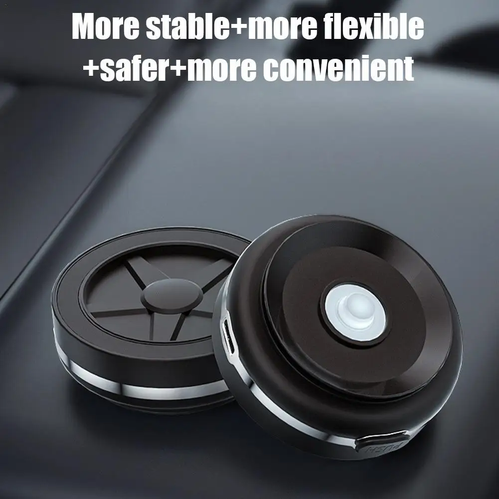 Intelligent Car Mount Mobile Phone Holder Double-Sided Magnetic Universal Bracket Black Technology Vacuum Adsorption For Phone
Intelligent Car Mount Mobile Phone Holder Double-Sided Magnetic Universal Bracket Black Technology Vacuum Adsorption For Phone