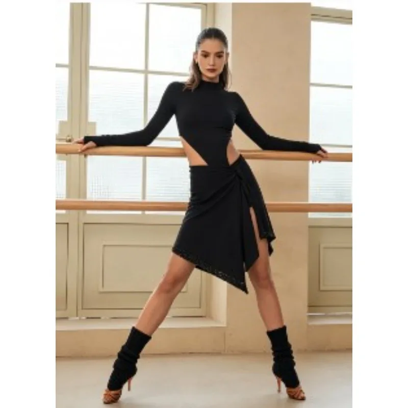 Latin Dance Irregular Half Skirt Women Adult Versatile Skirt with Safety Shorts Daily Practice Ballroom Dance Training Bottoms
Latin Dance Irregular Half Skirt Women Adult Versatile Skirt with Safety Shorts Daily Practice Ballroom Dance Training Bottoms