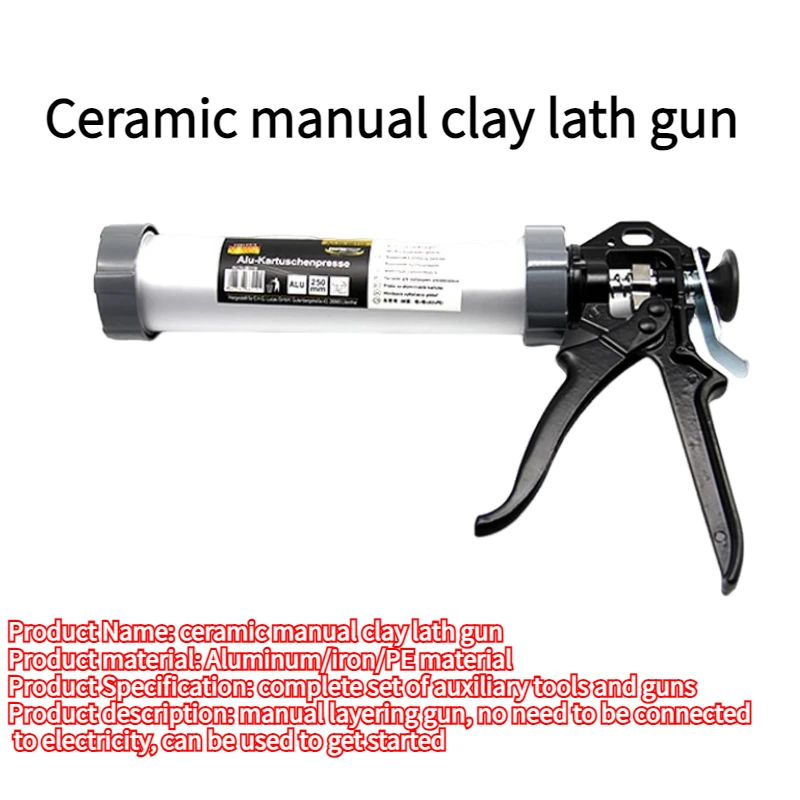 Pottery Tools Hollow Mud Stick Extruders Handheld Mud Guns for Extruding A Variety of Clay Bars Clay Modeling Ceramic Art Tools
Pottery Tools Hollow Mud Stick Extruders Handheld Mud Guns for Extruding A Variety of Clay Bars Clay Modeling Ceramic Art Tools