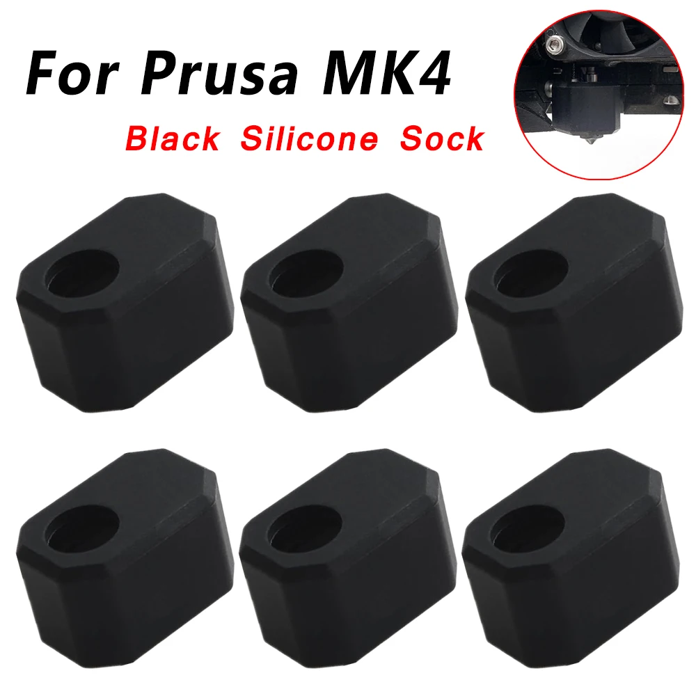 Силиконовые носки для горячего экструдера Prusa MK4, подогреваемый блок, высокая температура, детали для 3D-принтера Prusa MK4, силиконовая крышка
Силиконовые носки для горячего экструдера Prusa MK4, подогреваемый блок, высокая температура, детали для 3D-принтера Prusa MK4, силиконовая крышка
