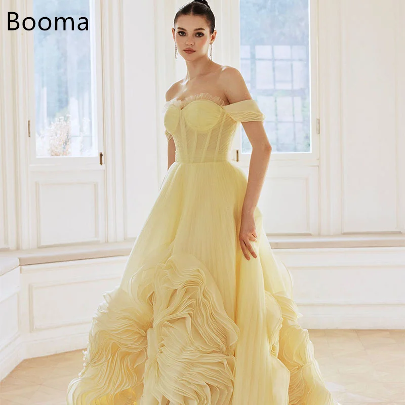 Booma A-Line Evening Dresses Off The Shoulder Sleeveless Pleat Formal Dresses for Women Long Prom Gowns Custom Made 2025
Booma A-Line Evening Dresses Off The Shoulder Sleeveless Pleat Formal Dresses for Women Long Prom Gowns Custom Made 2025