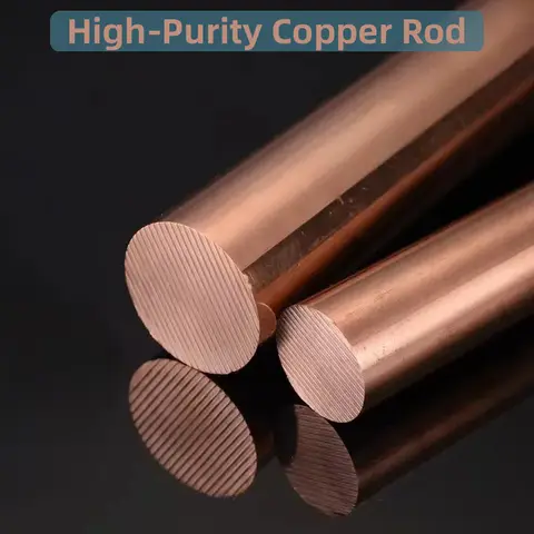High purity copper rod for scientific research experiment diameter (3mm to 20mm) c length 100mm Cu 99.95%