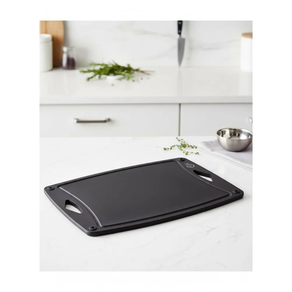 Large Eco-Friendly Composite Cutting Board with Non-Slip Feet and Juice Groove, Ideal for Home Chefs and Professionals
Large Eco-Friendly Composite Cutting Board with Non-Slip Feet and Juice Groove, Ideal for Home Chefs and Professionals