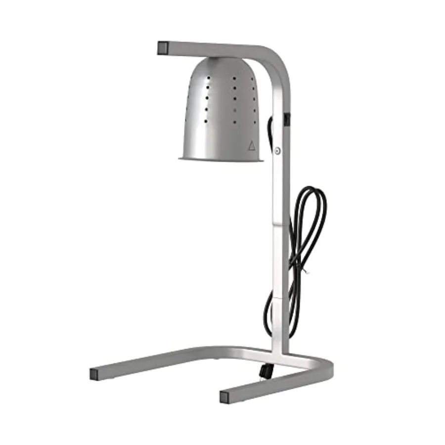 Commercial food buffet warmer: aluminum free-standing heat lamp with 1 bulb, black, 120V/250W/W61, durable and adjustable for r
Commercial food buffet warmer: aluminum free-standing heat lamp with 1 bulb, black, 120V/250W/W61, durable and adjustable for r